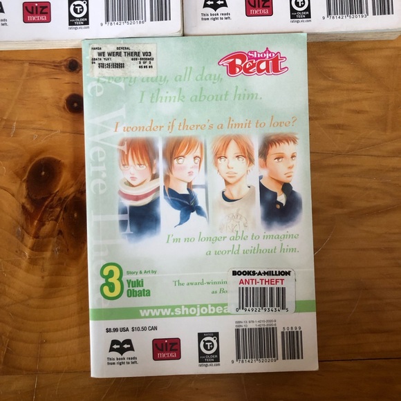 We Were There Manga Volume 1, 2, & 3 Yuki Obata Shojo Beat Drama Romance Life - Picture 9 of 14